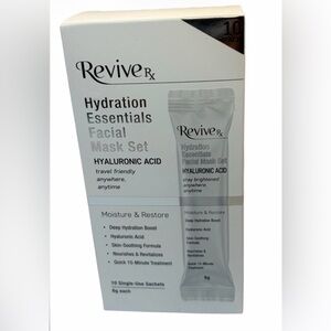 REVIVE Rx Hydration Essentials Facial Mask Set - White 10 uses